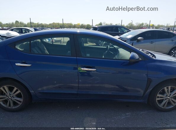 5NPD84LF1JH398504 2018 HYUNDAI ELANTRA Blue 