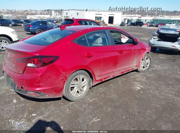 5NPD84LF1LH513069 2020 HYUNDAI ELANTRA Красный Задняя правая четверть
