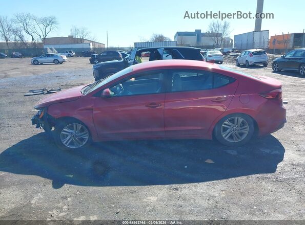 5NPD84LF1LH513069 2020 HYUNDAI ELANTRA Красный Панорамный вид салона 360°