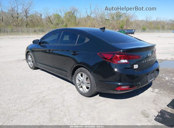5NPD84LF1LH622244 2020 HYUNDAI ELANTRA Black Rear left