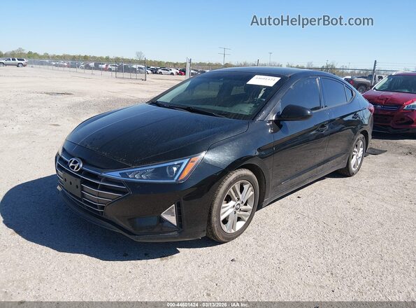 5NPD84LF1LH622244 2020 HYUNDAI ELANTRA Black Front left