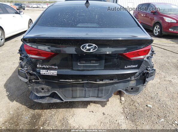 5NPD84LF2HH041309 2017 HYUNDAI ELANTRA Black Vista frontal