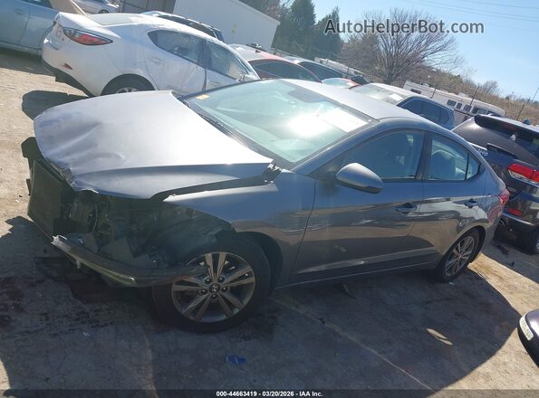 5NPD84LF2JH299187 2018 HYUNDAI ELANTRA Light Blue Панорамний вид салону 360°