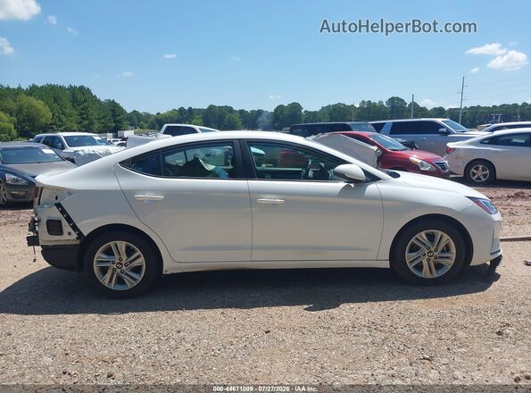 5NPD84LF2KH418700 2019 HYUNDAI ELANTRA White 360 interior view