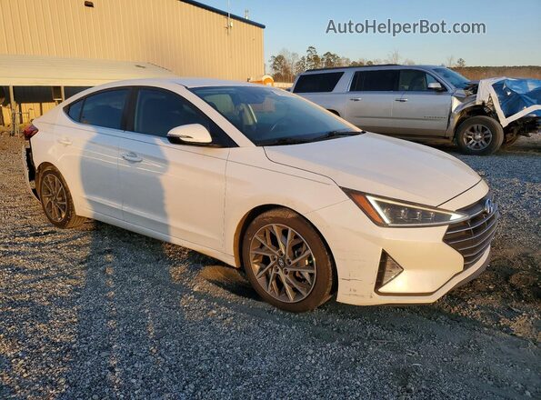 5NPD84LF2KH456833 2019 HYUNDAI ELANTRA Белый 