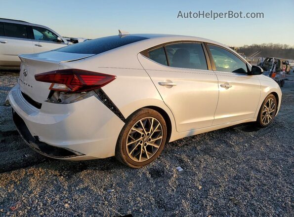 5NPD84LF2KH456833 2019 HYUNDAI ELANTRA Белый 