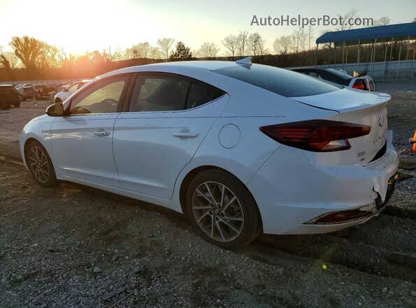 5NPD84LF2KH456833 2019 HYUNDAI ELANTRA Белый 