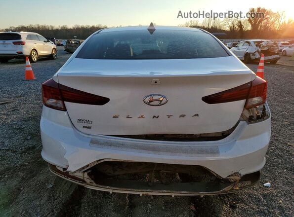 5NPD84LF2KH456833 2019 HYUNDAI ELANTRA Белый 