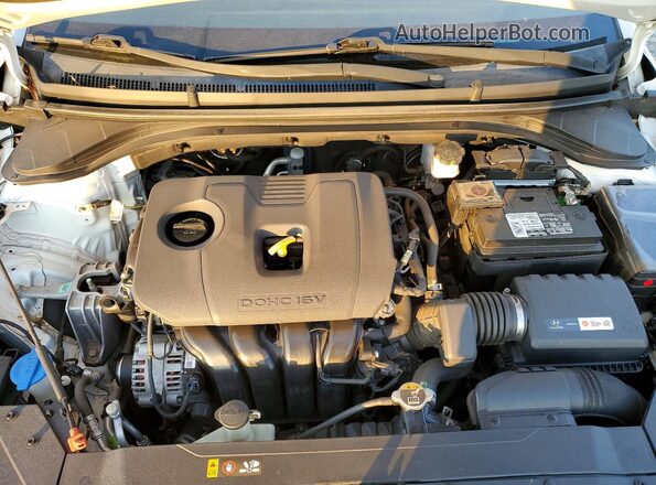 5NPD84LF2KH456833 2019 HYUNDAI ELANTRA Белый 