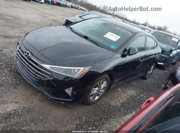 5NPD84LF2LH519138 2020 HYUNDAI ELANTRA Black Front left