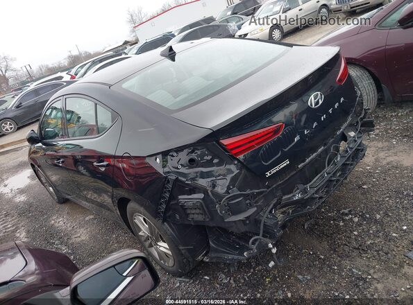 5NPD84LF2LH519138 2020 HYUNDAI ELANTRA Black Rear left