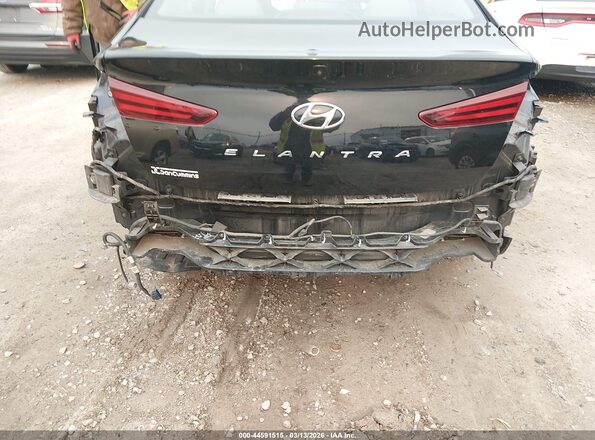 5NPD84LF2LH519138 2020 HYUNDAI ELANTRA Black Front view