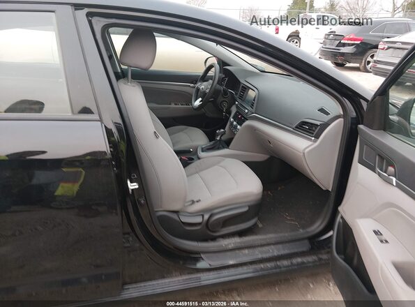 5NPD84LF2LH519138 2020 HYUNDAI ELANTRA Black Front interior view