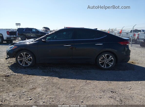 5NPD84LF3HH072603 2017 HYUNDAI ELANTRA Черный 