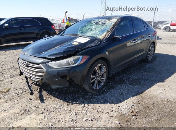5NPD84LF3HH072603 2017 HYUNDAI ELANTRA Черный 