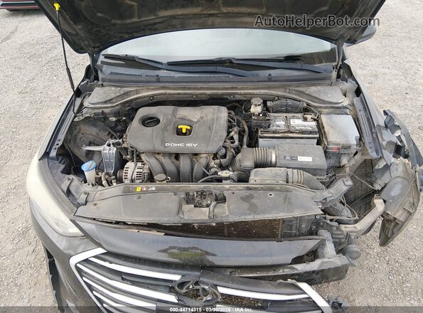 5NPD84LF3JH240231 2018 HYUNDAI ELANTRA Black Rear view