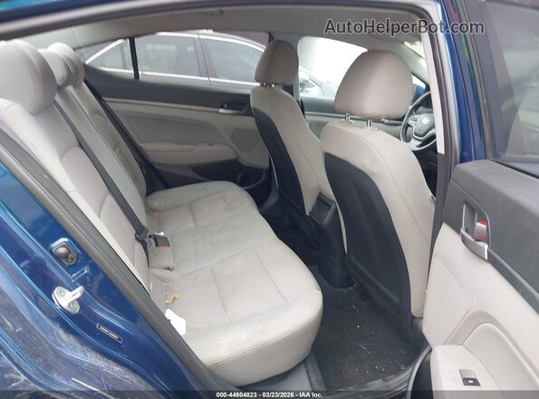 5NPD84LF3JH268921 2018 HYUNDAI ELANTRA Blue VIN sticker view