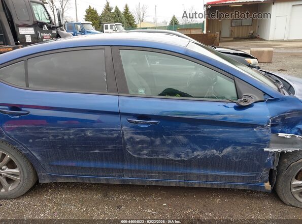 5NPD84LF3JH268921 2018 HYUNDAI ELANTRA Blue 360 interior view
