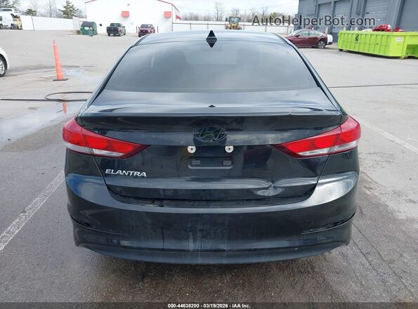 5NPD84LF3JH337123 2018 HYUNDAI ELANTRA Черный 