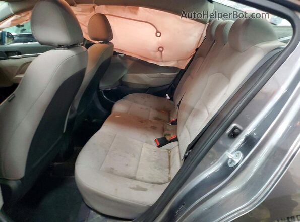 5NPD84LF3KH416020 2019 HYUNDAI ELANTRA Gray 