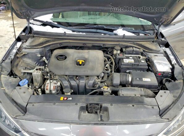 5NPD84LF3KH416020 2019 HYUNDAI ELANTRA Gray 