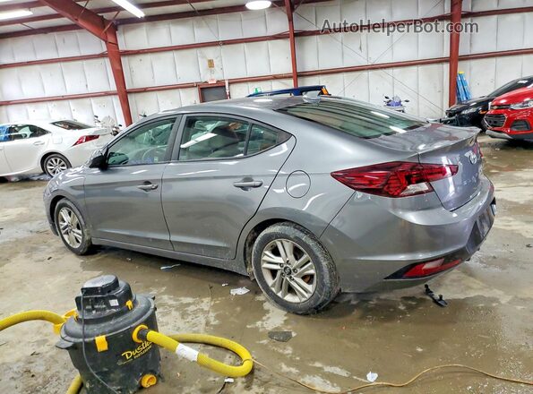 5NPD84LF3KH416020 2019 HYUNDAI ELANTRA Gray 