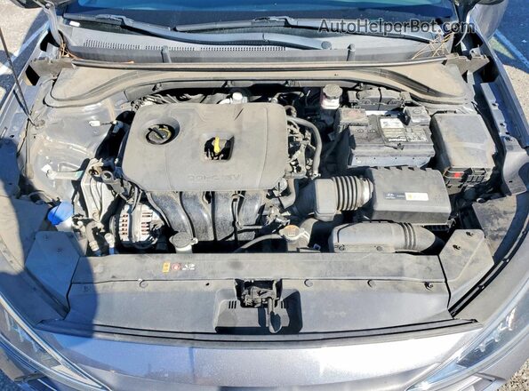 5NPD84LF3KH483622 2019 HYUNDAI ELANTRA Charcoal 