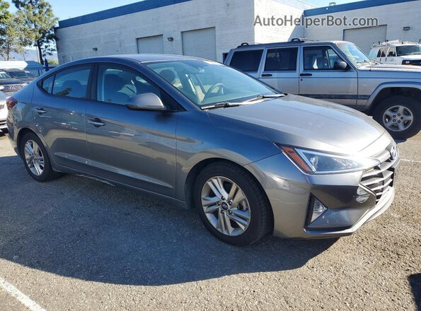 5NPD84LF3KH483622 2019 HYUNDAI ELANTRA Charcoal 