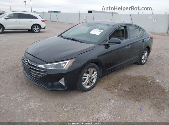 5NPD84LF3LH522050 2020 HYUNDAI ELANTRA Black Սալոնի 360 աստիճան տեսք