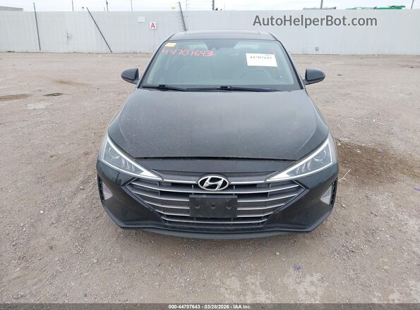 5NPD84LF3LH522050 2020 HYUNDAI ELANTRA Black Դիմացի տեսք