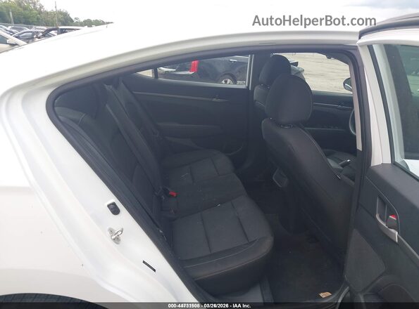 5NPD84LF4JH301957 2018 HYUNDAI ELANTRA White Vista de la etiqueta del VIN
