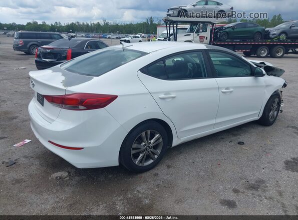 5NPD84LF4JH301957 2018 HYUNDAI ELANTRA White Trasero derecho