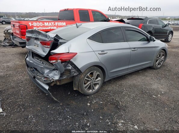 5NPD84LF5HH007915 2017 HYUNDAI ELANTRA Gray Rear right