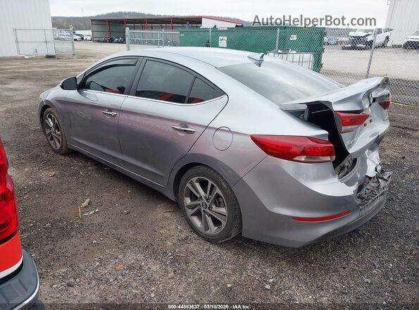 5NPD84LF5HH007915 2017 HYUNDAI ELANTRA Gray Rear left