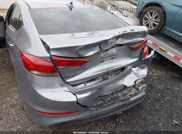 5NPD84LF5HH007915 2017 HYUNDAI ELANTRA Gray Front view