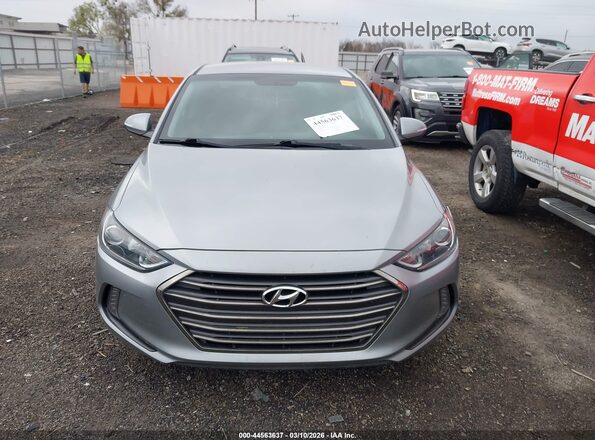 5NPD84LF5HH007915 2017 HYUNDAI ELANTRA Gray Instrument cluster view