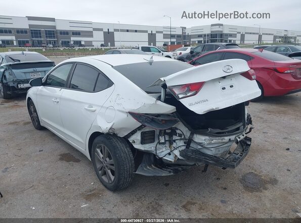 5NPD84LF5HH154154 2017 HYUNDAI ELANTRA White უკანა მარცხენა