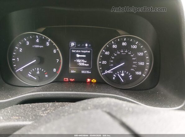 5NPD84LF5JH245320 2018 HYUNDAI ELANTRA Серебряный Вид задних сидений