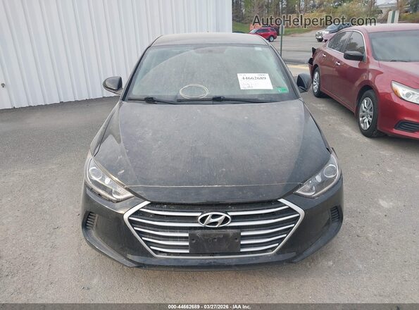 5NPD84LF5JH281198 2018 HYUNDAI ELANTRA Black Vista del cuadro de instrumentos