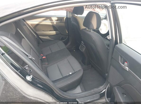 5NPD84LF5JH281198 2018 HYUNDAI ELANTRA Black Vista de la etiqueta del VIN