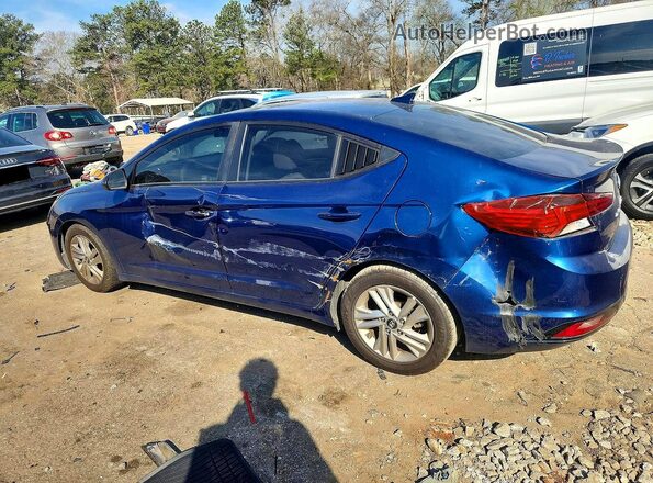 5NPD84LF5KH404970 2019 HYUNDAI ELANTRA Blue 