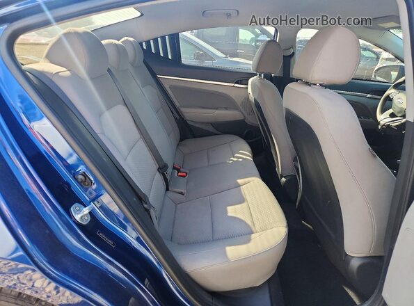 5NPD84LF5KH404970 2019 HYUNDAI ELANTRA Blue 