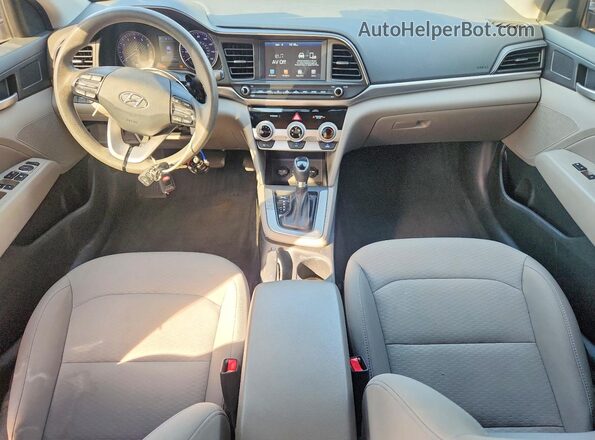 5NPD84LF5KH404970 2019 HYUNDAI ELANTRA Blue 