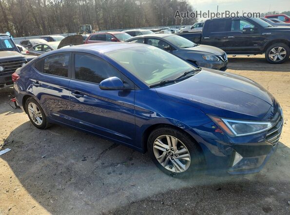 5NPD84LF5KH404970 2019 HYUNDAI ELANTRA Blue 