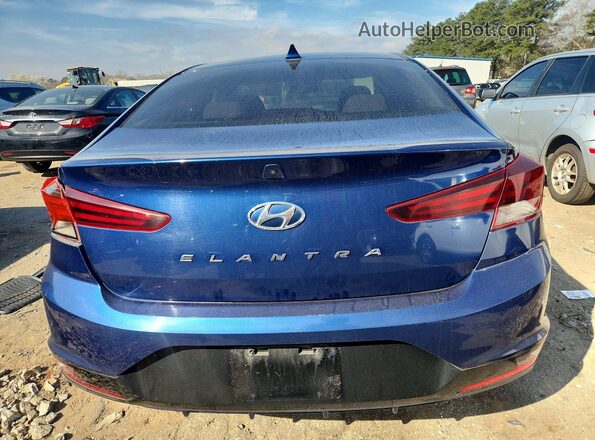 5NPD84LF5KH404970 2019 HYUNDAI ELANTRA Blue 