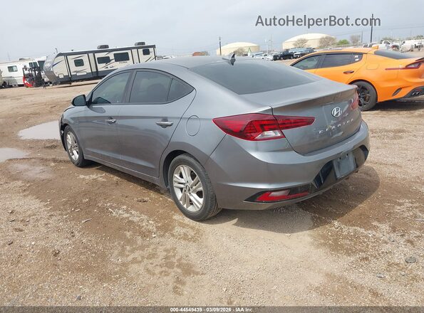 5NPD84LF5KH408016 2019 HYUNDAI ELANTRA Серый Задняя левая четверть