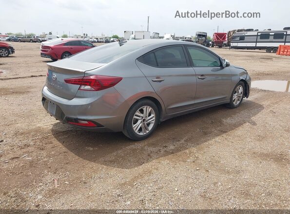 5NPD84LF5KH408016 2019 HYUNDAI ELANTRA Серый Задняя правая четверть