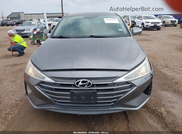 5NPD84LF5KH408016 2019 HYUNDAI ELANTRA Серый Вид щитка приборов