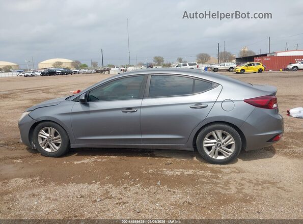 5NPD84LF5KH408016 2019 HYUNDAI ELANTRA Серый Панорамный вид салона 360°