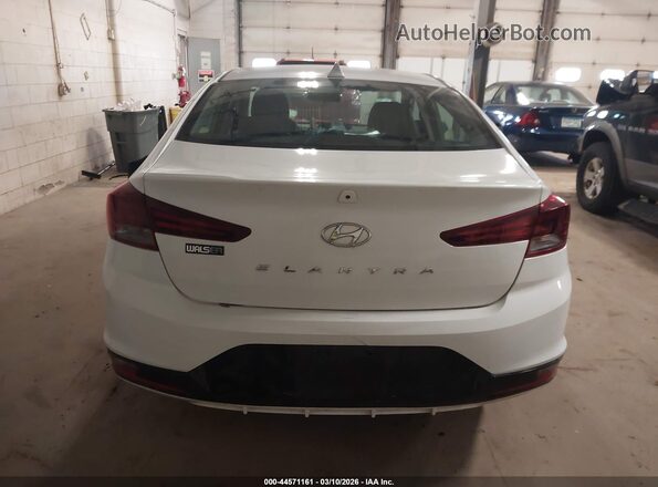 5NPD84LF5KH469219 2019 HYUNDAI ELANTRA White 